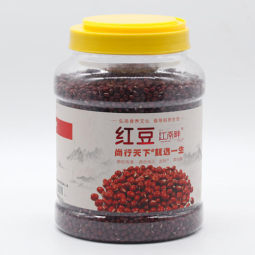 【仅供集采】江南畔东北红豆批发罐装2500g*6桶 红小豆东北特产小红豆 箱装 商品图2