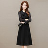 YWE 928801修身显瘦连衣裙气质优雅中长款时尚A字裙 商品缩略图1