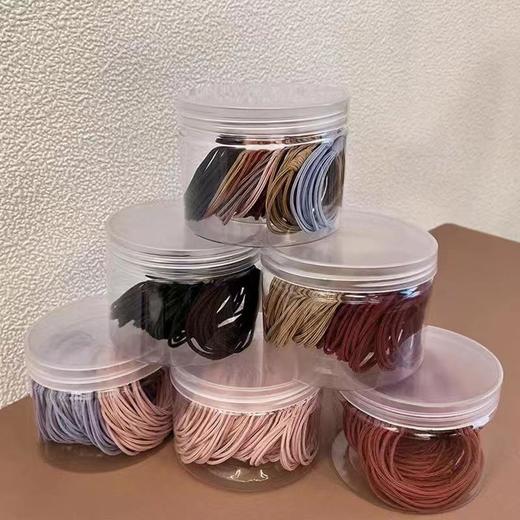 【30-50根 够用2年】网红橡皮筋发绳成人头绳韩国小清新头饰简约森女系个性扎马尾发圈 商品图2