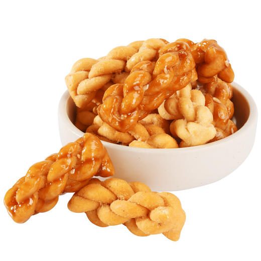 佬食仁迷你小麻花360g/箱 一箱约40包 2种口味混合 商品图2