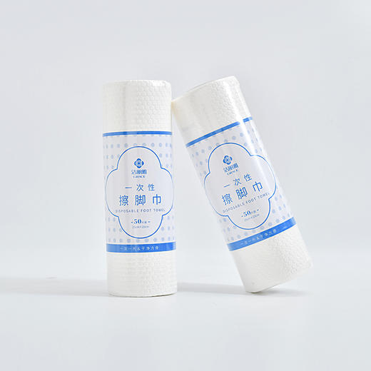 【一次性擦脚巾】家用懒人纸巾足疗吸水毛巾洗脚抹脚加厚抹布 商品图2