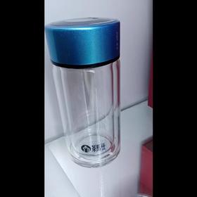 茶马仕单双层玻璃小水杯女士迷你随身便携加厚