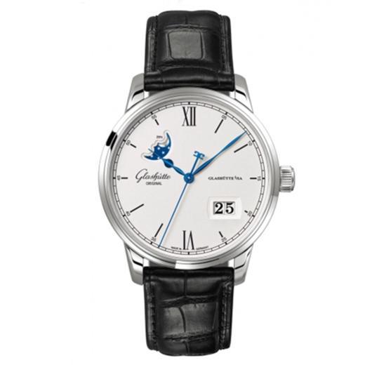 格拉苏蒂原创 （Glashütte Original）议员系列腕表 1-36-04-01-02-50（折叠扣 短款） 商品图0