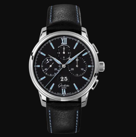 格拉苏蒂原创 （Glashütte Original）议员大日历计时腕表 1-37-01-03-02-35 商品图1