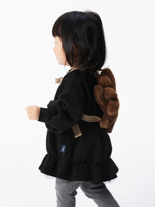 江南布衣童  22年秋款柔软灯笼袖长袖连衣裙  YM8G10760 商品图3