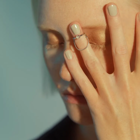 北京仓｜MAM-Quartz-石英 指尖戒指（银色）［西班牙设计师］