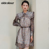 oldcolour欧珂2021秋商场同款长袖连衣裙女GN31103844 商品缩略图2