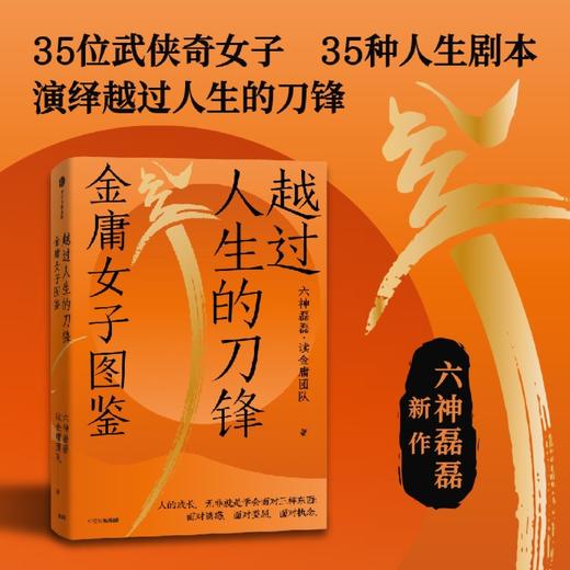 越过人生的刀锋 金庸女子图鉴 六神磊磊 金庸武侠江湖的奇女子 或许也是生活里的你我她 中信出版社 商品图1