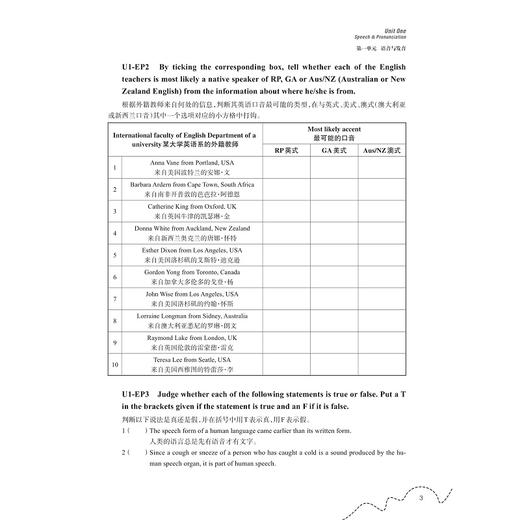 英语语音翻转课堂/课内课外练习手册浙江省普通高校十三五新形态教材/浙江大学出版社/方瑞 于家杰 商品图3