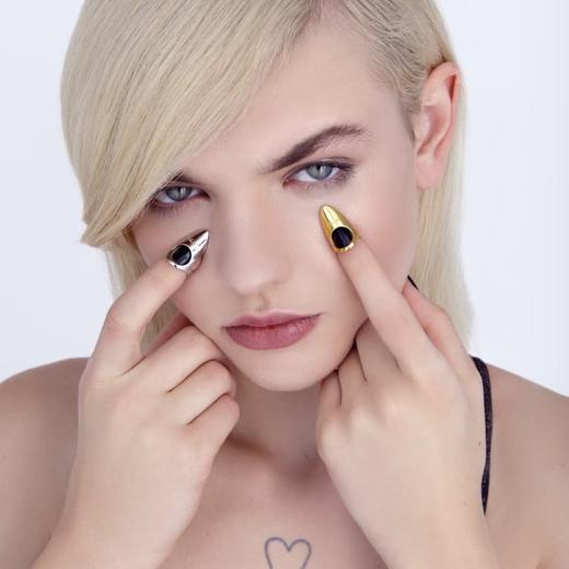 北京仓｜MAM-Unique-镂空 指尖戒指（金色）［西班牙设计师］ 商品图6