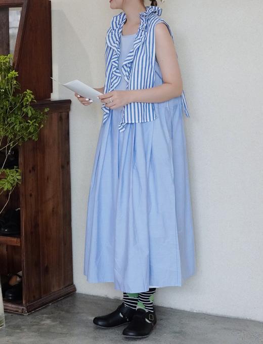 Veritecoeur浅蓝白色连衣裙 商品图7