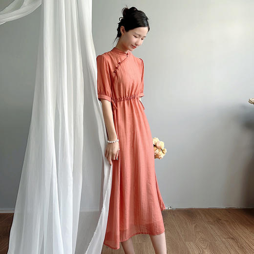 改良大摆旗袍，仙女裙文艺女装YM-223-1 商品图1