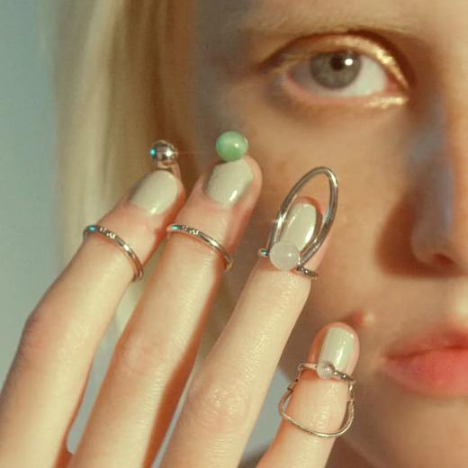 北京仓｜MAM-Nail-指尖戒指 4件套装（银色）［西班牙设计师］ 商品图3