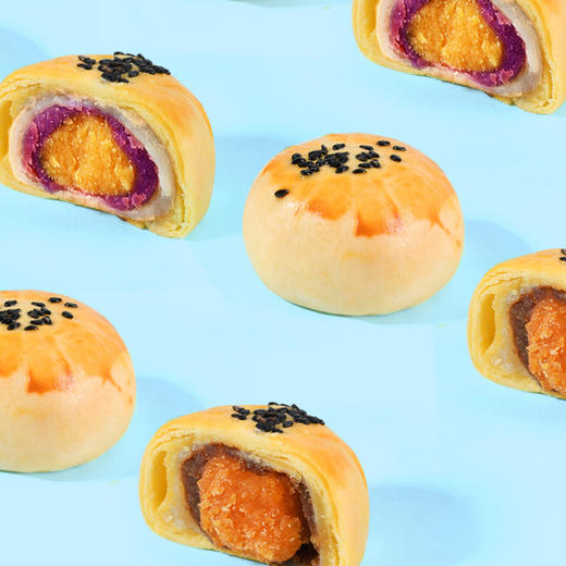 佬食仁雪媚娘蛋黄酥300g 6枚 商品图3