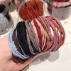 【30-50根 够用2年】网红橡皮筋发绳成人头绳韩国小清新头饰简约森女系个性扎马尾发圈 商品缩略图5