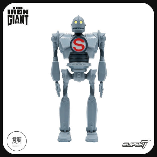 现货 Super7 钢铁巨人 挂卡系列 动画 超级钢铁巨人 商品图7