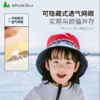【8.5爱逛直播】日本shukiku儿童防晒帽 米白色小象/蓝色小象/红色刺绣 防紫外线薄款宝宝遮阳帽男童女孩太阳帽大帽檐 商品缩略图1