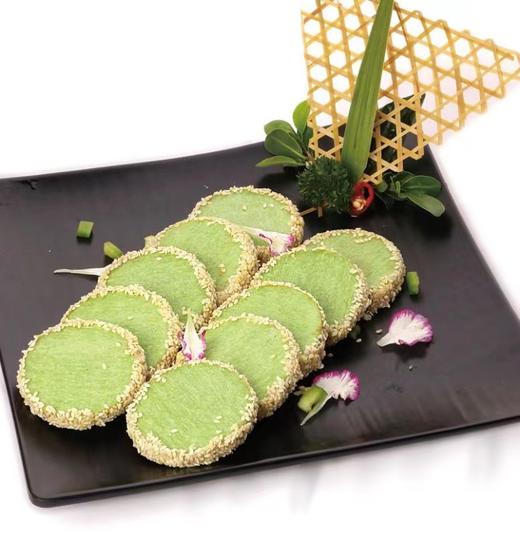 【严选】初荷玉米方糕540克*1袋+初荷爱心桂花糕350克*1袋+初荷绿茶佛饼300克*2袋 商品图13