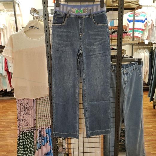 女阔腿牛仔裤9296 商品图0