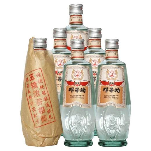 【停产尾货】邓子均  传承  52度 浓香型  500ml x6 整箱 商品图2