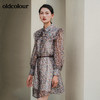 oldcolour欧珂2021秋商场同款长袖连衣裙女GN31103844 商品缩略图3