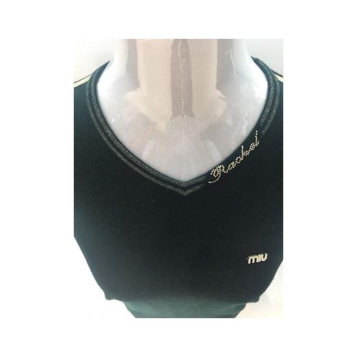 3楼PLAYBOYICON服饰女式V领九分袖 商品图2