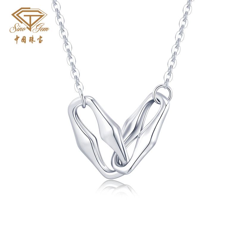 「平衡世界」铂金PT950套链项链