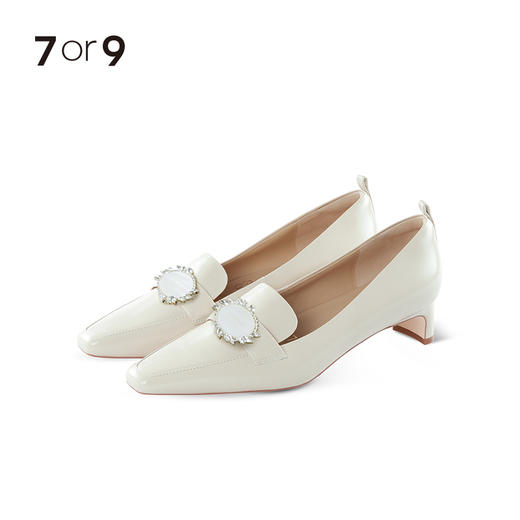 椭圆贝母镶钻前扣 商品图2