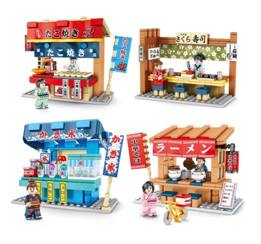 森宝-日式街景系列积木 商品图1