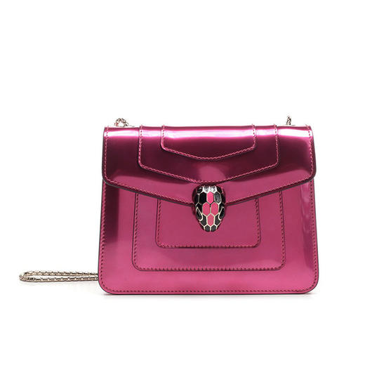BVLGARI 宝格丽 女士 Serpenti Forever系列 皮革斜挎单肩包 288885 商品图0