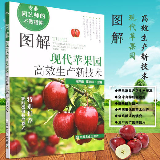 图解现代苹果园高效生产新技术(专业园艺师的不败指南) 9787109283756 周宗山 冀志蕊 中国农业出版社 商品图0