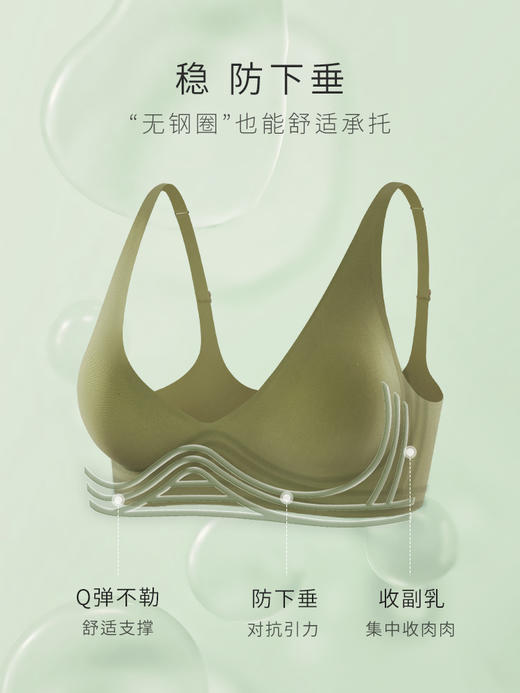 素肌良品果冻条软支撑舒适内衣固定杯- MX074+MX181-FX 商品图7