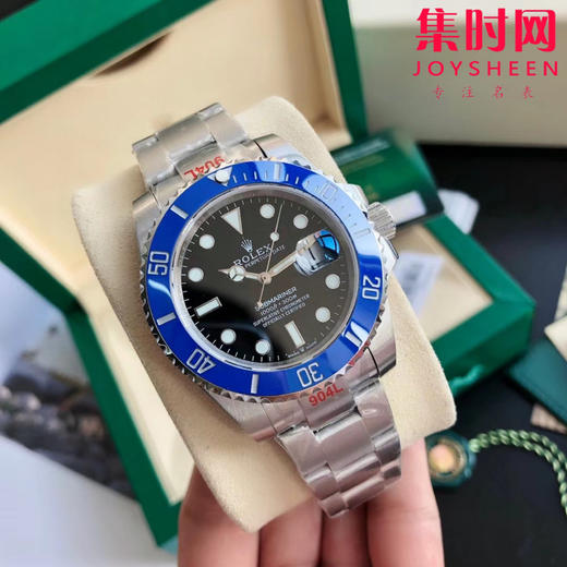 新到货！劳力士升级版蓝水鬼黑盘 潜水表
搭载进口西铁城 商品图0