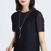 2楼NAERSI藏青色连衣裙 商品缩略图4
