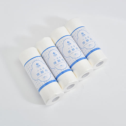 【一次性擦脚巾】家用懒人纸巾足疗吸水毛巾洗脚抹脚加厚抹布 商品图3