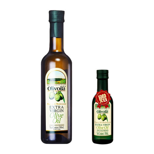 【自营】【送橄榄油100ml】欧丽薇兰特级初榨橄榄油500ml 商品图0