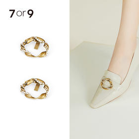 扭结环形金属碎钻前扣