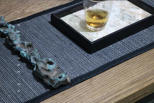 茶席—竹风【竹丝+亚麻+手捻麻绳】（3-5工作日发出）○ 减速 商品图1