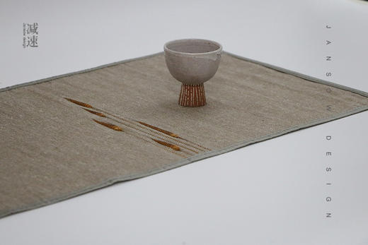 茶席—夏花【兔尾草+亚麻】（3-5工作日发出）○ 减速 商品图4