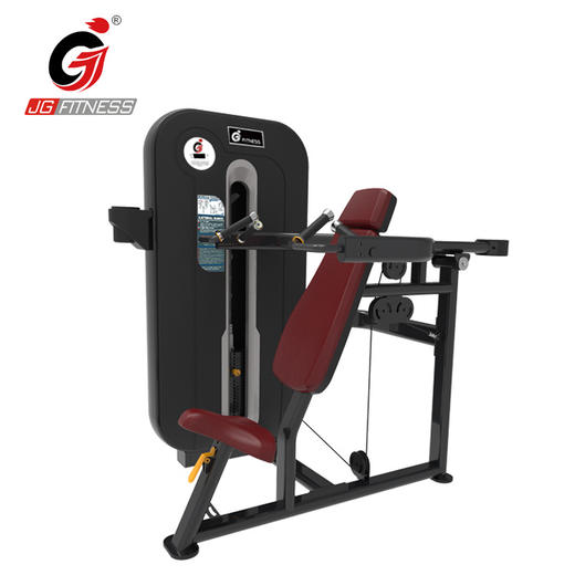 【塑形器械】E6826坐式推肩训练器商用健身房室内力量坐姿推举肩部肌肉训练器 商品图3