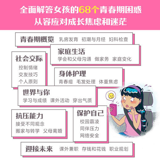 (仓发) 给女孩的身体书 凯莉邓纳姆 著 女孩的养育指南 家庭教育 女儿青春期 女生培养 【7-14岁】/中信出版集团股份有限公司/凯莉·邓纳姆/9787521720419 商品图4