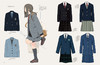 女zi高校生：日系校服插画图鉴 商品缩略图2