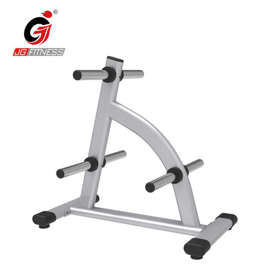 【塑形器械】6801杠铃片架哑铃片杆大小孔存储放置架家用商用健身房收纳整理架 商品图4