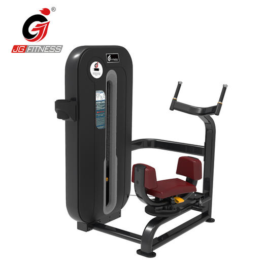 【塑形器械】E6835坐式转体训练器健身房商用室内力量跪式扭腰训练器械厂家 商品图4