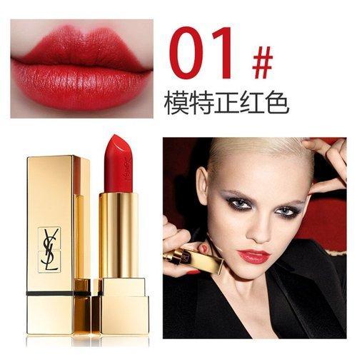 Yves saint Laurent/圣罗兰 迷魅纯漾方管唇膏口红3.8g (48色可选) 商品图1
