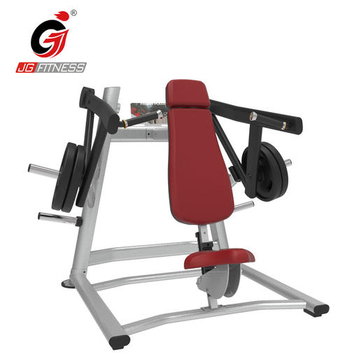 【塑形器械】6907坐式推肩训练器挂片式商用健身房力量运动健身器材工厂批发 商品图4