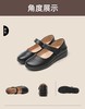 老人单鞋真皮防滑舒适女妈妈春秋新款平底中老年软底老太太皮鞋子22Q9811-26 商品缩略图1