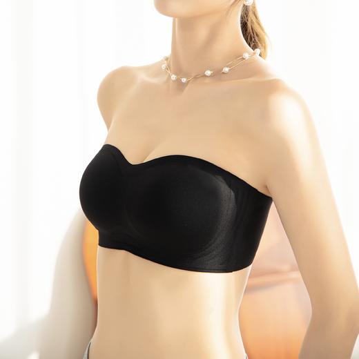 下单即送隐形肩带【爆款全新升级】3D果冻条无痕抹胸 隐形聚拢 防滑加固 弹力不勒肉 调整胸型 商品图9
