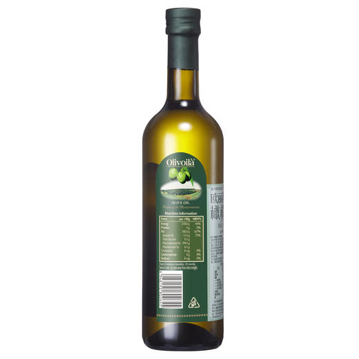 【自营】欧丽薇兰纯正橄榄油750ML*2 商品图2