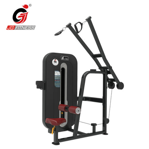 【塑形器械】E6832反位高拉背训练器商用健身房室内力量器械高拉背背部肌肉 商品图0